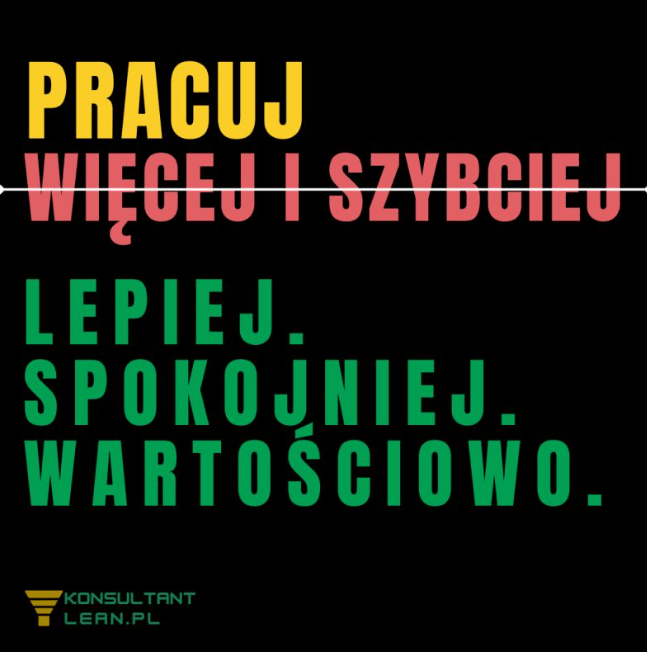 Łukasz Jenczura – KonsultantLEAN.pl, Partner Operacyjny MŚP. Artykuł o Lean w firmie, eliminacji marnotrawstw i budowie spokojnych, efektywnych procesów.
