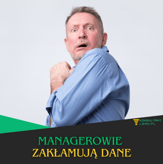 Łukasz Jenczura – KonsultantLEAN.pl, Partner Operacyjny MŚP. Artykuł o zakłamywaniu danych w firmie, KPI i wpływie rzetelnych informacji na rozwój organizacji.